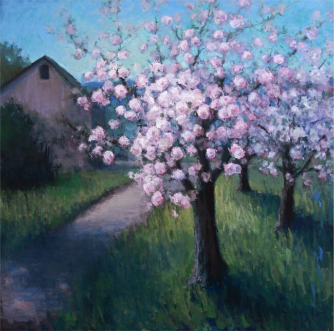 Seth Winegar Painting Blooming Season Oil on Panel