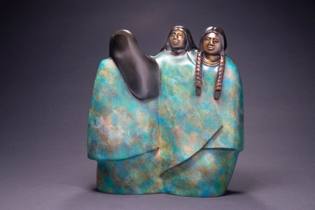Doug Hyde Sculpture The New Girl Bronze