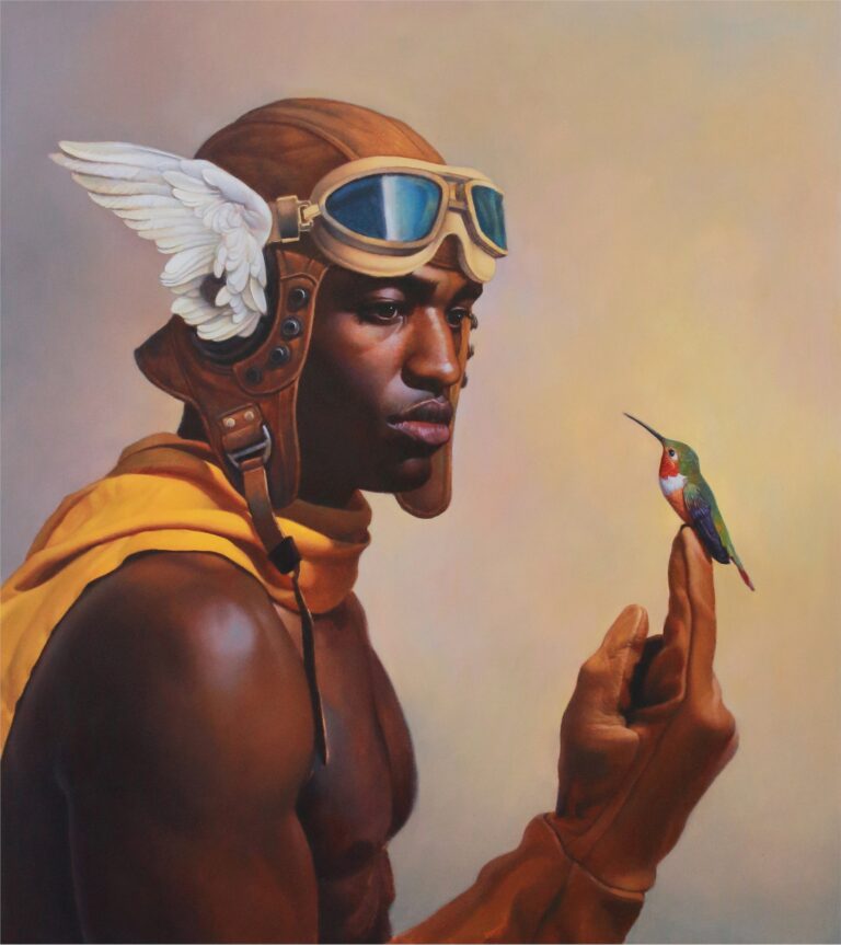 Thomas Blackshear Original Fine Art Selection At The Broadmoor Galleries   Thomas Blackshear II Painting Airmans Inspiration Oil On Canvas 001 830 05465 992023 95538 AM 768x863 