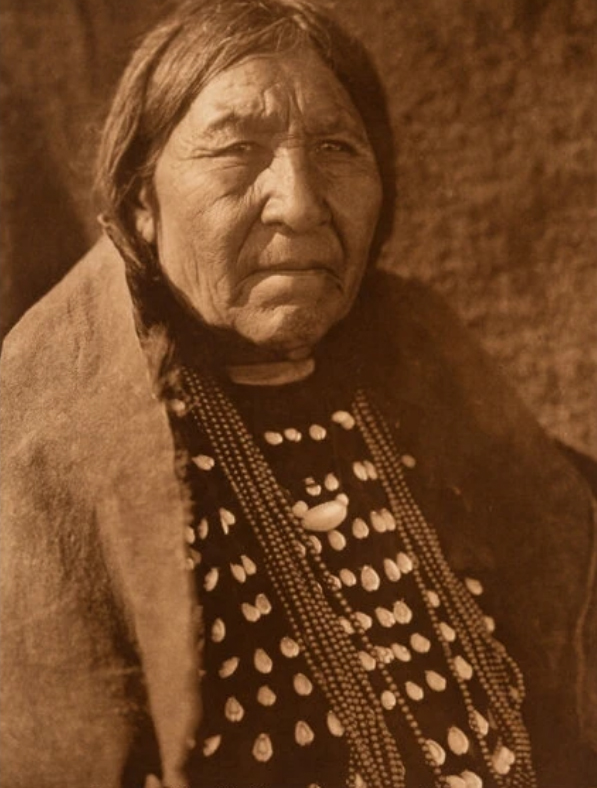 Edward S Curtis Photography Stsimaki(Reluctant-To-Be-Woman)-Blood Photogravure