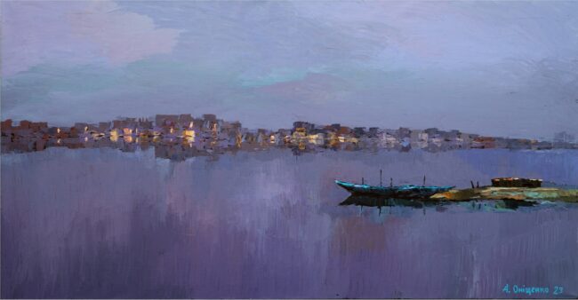 Alexandr Onishenko Painting Ganga Oil on Canvas
