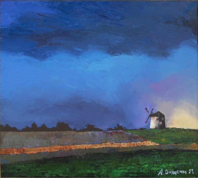 Alexandr Onishenko Painting Whisper of the Wind Oil on Canvas