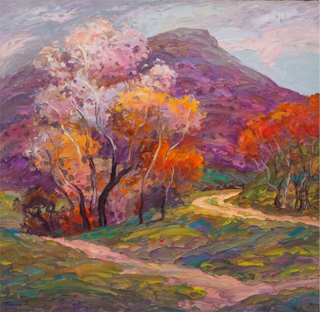 Brad Teare Painting Autumn's Blush Oil on Canvas