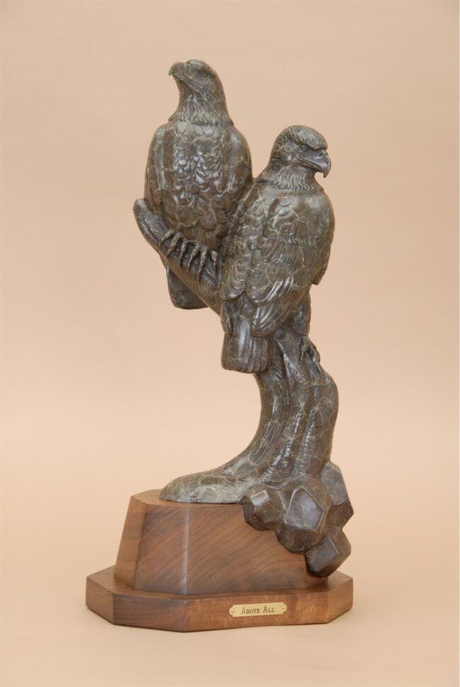 Gerald Balciar Sculpture Above All Bronze