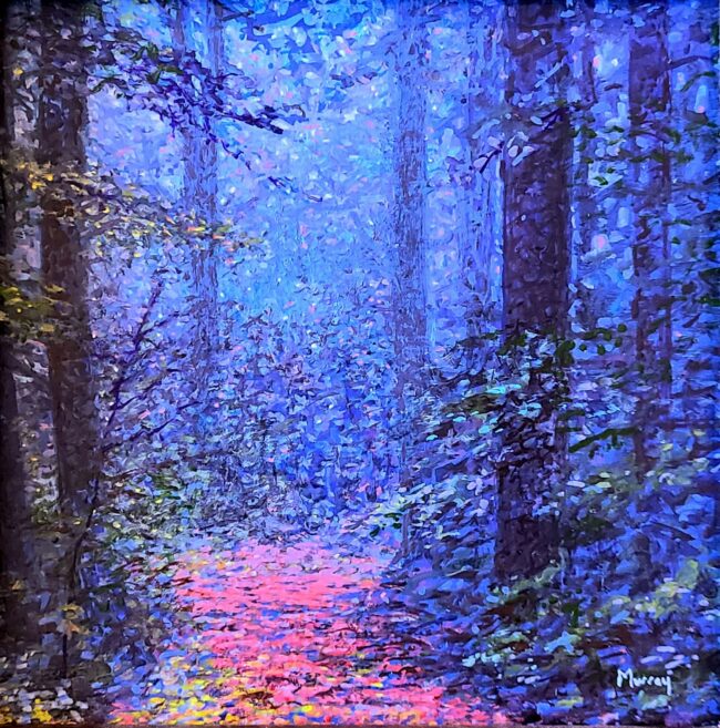 Karla Murray Painting Midsummer Night's Dream Oil on Panel