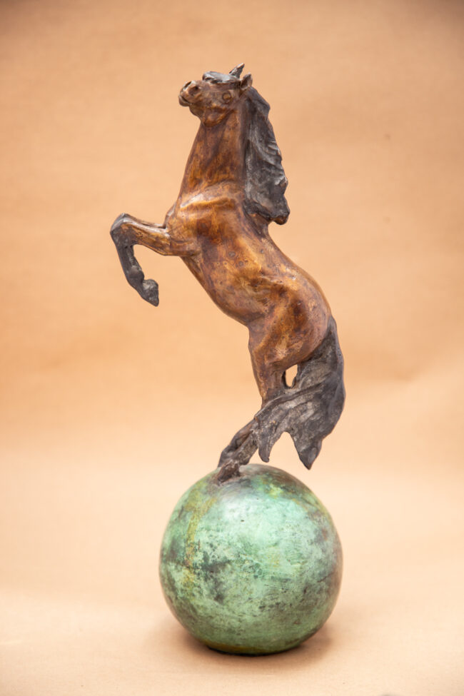 Lisa Gordon Sculpture High Ball Bronze