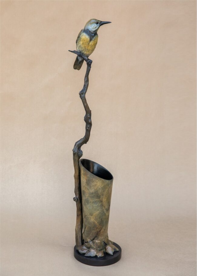 Melissa Cooper Sculpture Meadowlark Bronze