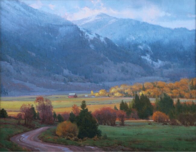 Michael Albrechtsen Painting First Days of Summer Oil on Canvas