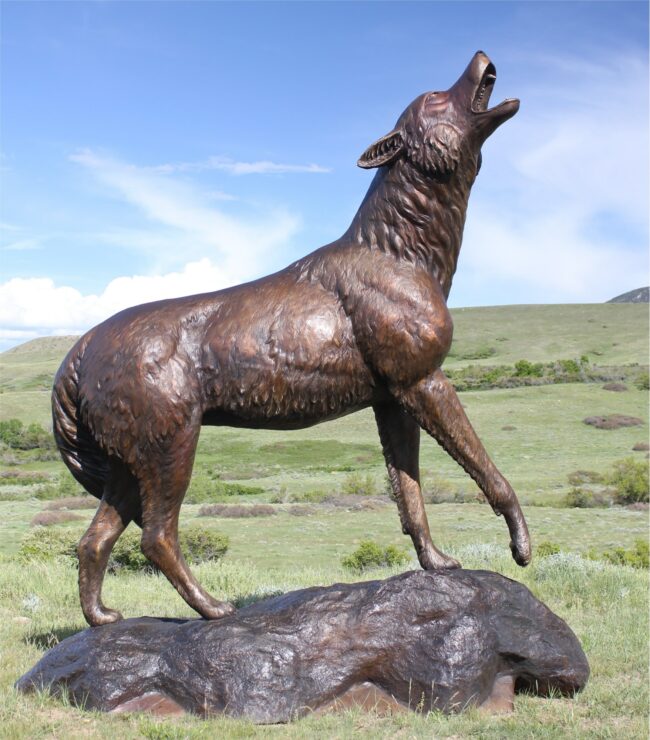Chris Navarro Sculpture Wild Song Bronze From Foundry
