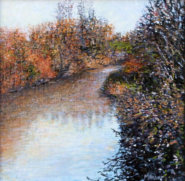 Karla Murray Painting Early Winter Oil on Panel