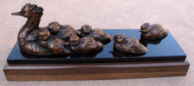 Andrea Wilkinson Sculpture Maximum Capacity Bronze