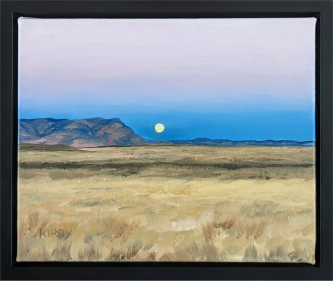 Danielle Kirby Painting Lune Oil on Canvas