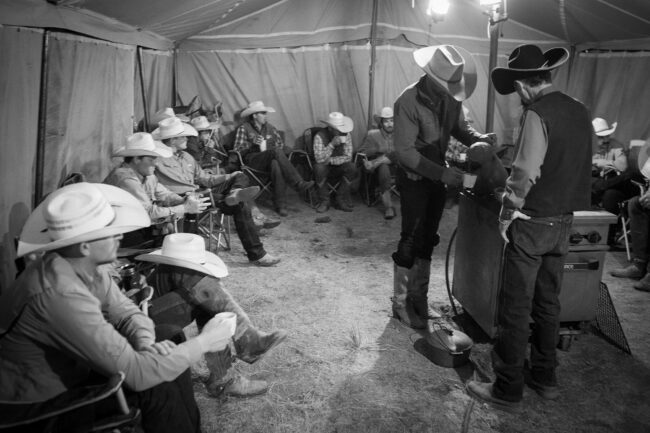 Rob Hammer Photography Cowboy Coffee Black & White Photography