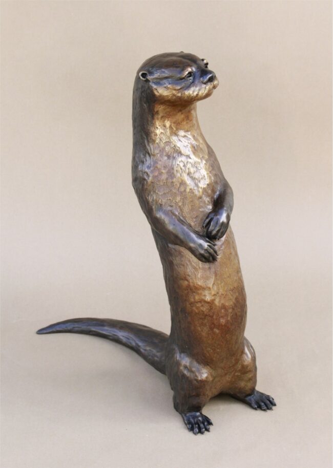 Andrea Wilkinson Sculpture River King Bronze