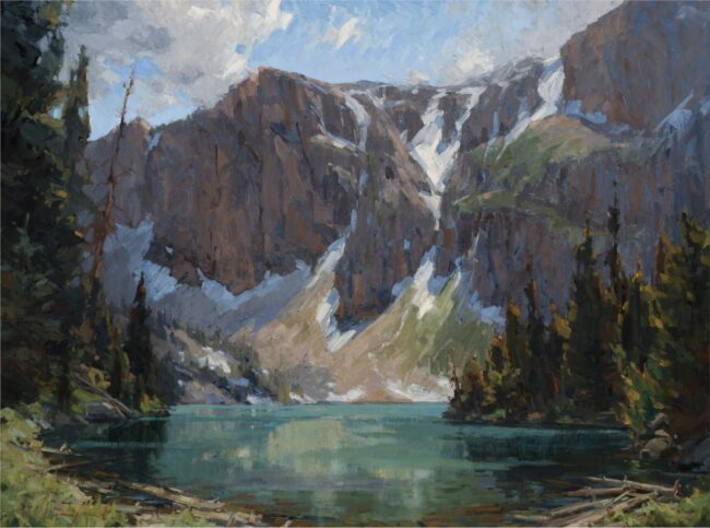 Chula Beauregard Painting High Country Paradise Oil on Linen Panel