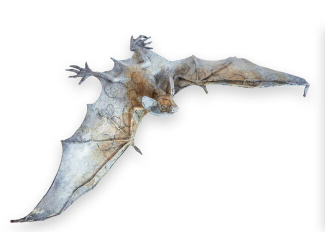 Dan Chen Sculpture Bat A Bronze