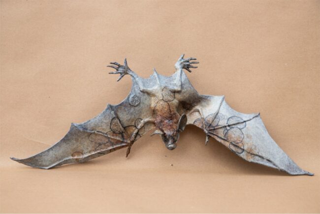 Dan Chen Sculpture Bat A Bronze