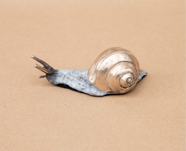 Dan Chen Sculpture Pepper Snail Bronze